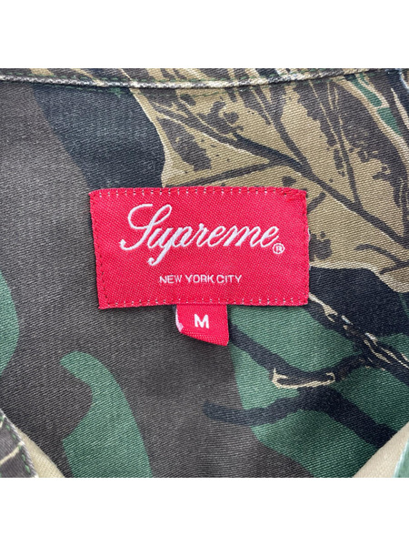 Supreme 22AW Snap Work Shirt リアルツリーカモシャツ M