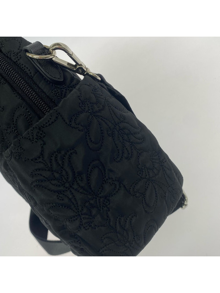 Anna Sui ショルダーバッグ アニー 2WAY ショルダーバッグ 黒