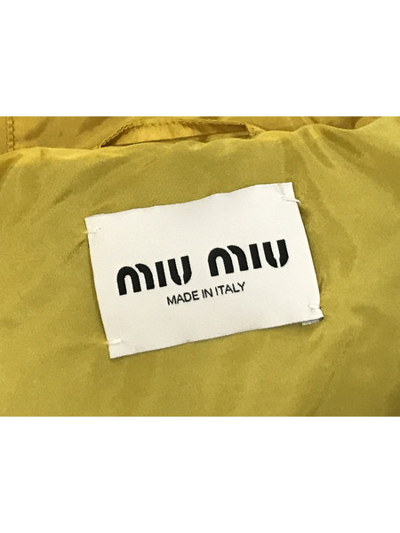 メンズラグ衣料 miu miu ジャケット イエロー