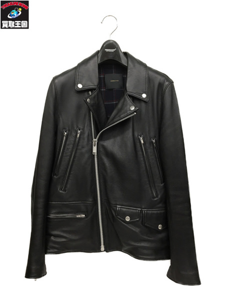 UNDERCOVER レザージャケット 15AW ダブルライダースジャケット UPC-4201-2 (2)
