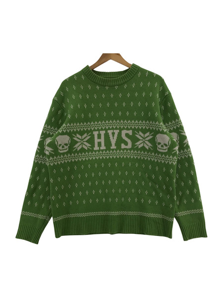 HYSTERIC GLAMOUR ニット・セーター SKULL NORDICジャガード HYSTERIC GLAMOUR ニット・セーター SKULL NORDICジャガード