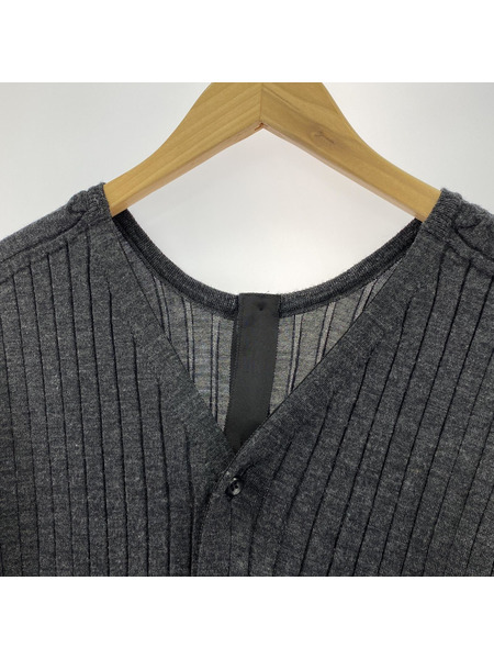 . カーディガン MERINO WOOL W FRONT 2WAY CARDIGAN