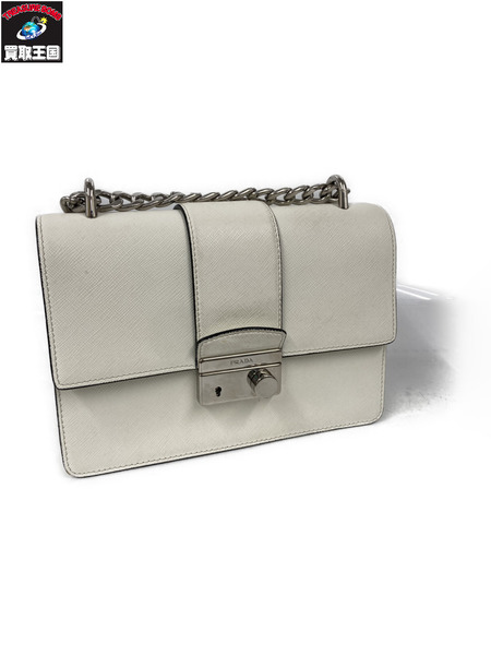 Saffiano Sound Lock crossbody bag[値下]