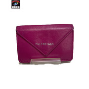 コンパクトウォレット BALENCIAGA ペーパーウォレット