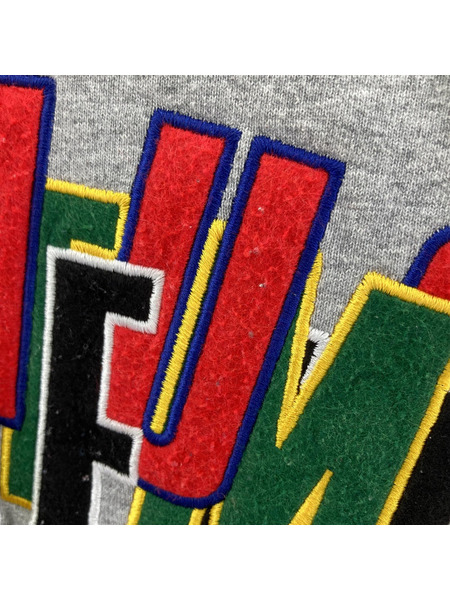 Supreme スウェット・トレーナー 21SS Stacked Logo Crewneck GRY XL[値下]