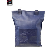 トートバッグ アナグラム レザートートバッグ 青