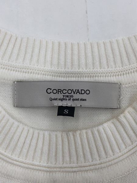 CORCOVADO S Sニットワンピース WHT size:S