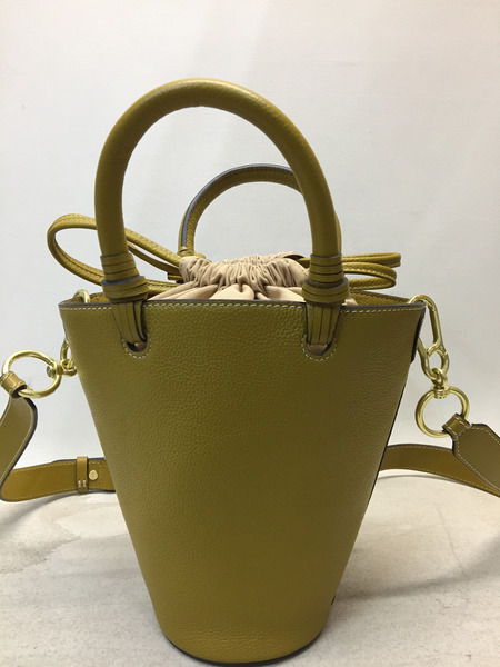 See by Chloe/SMALL CECILYA/スモールセシリア/巾着ショルダーバッグ/山吹色[値下]