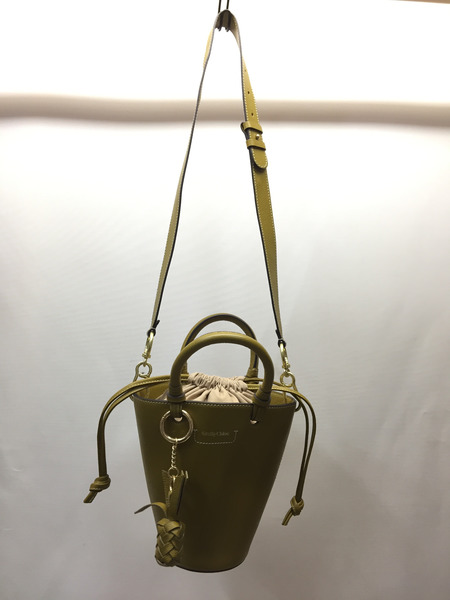 See by Chloe/SMALL CECILYA/スモールセシリア/巾着ショルダーバッグ/山吹色[値下]