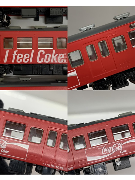 TOMIX 92390 Nゲージ JR東日本 115-1000系 近郊電車 コカ・コーラ塗装 3両セット 開封品 トミックス Coca-Cola 広告車体 広告電車 鉄道模型 N-GAUGE
