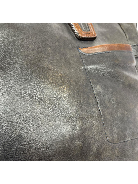 MSPC ショルダーバッグ 2way レザーショルダーバッグ