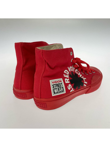 VISION STREET WEAR スニーカー RED HOT CHILI PEPPERS 赤 (26.5)