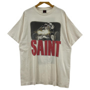 SAINT MICHAEL  SAINT Mxxxxxx FD_SS TEE SAINT WHITE L