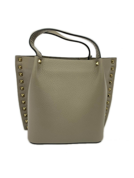 VALENTINO GARAVANI ショルダーバッグ ROCKSTUD/スタッズショルダー/グレー