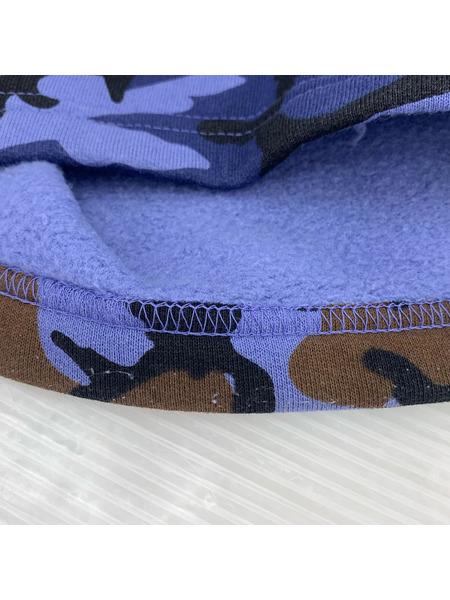 Supreme ショートパンツ カモ スウェットショーツ 青 S