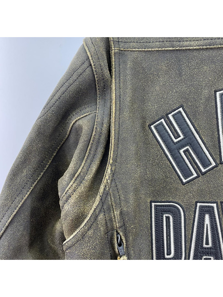 Harley-Davidson ライダース レザーライダースジャケット (M)