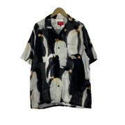 Supreme 半袖シャツ Penguins Rayon Shirt サイズM