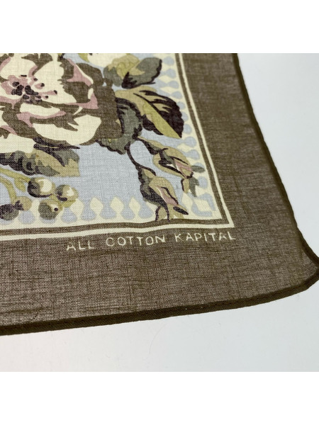 KAPITAL ソノ他 マリア バンダナ 茶