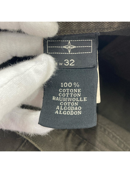 STONE ISLAND デニム・ジーンズ カーキ W32