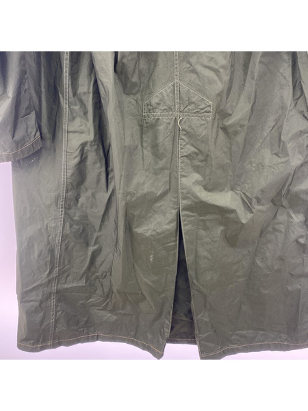 VINTAGE 60S US.ARMY GREEN SHADE M-2 ナイロン レインコート グリーン