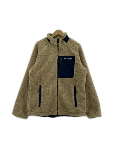 Columbia ジャケット フリースジャケット(L)ベージュ