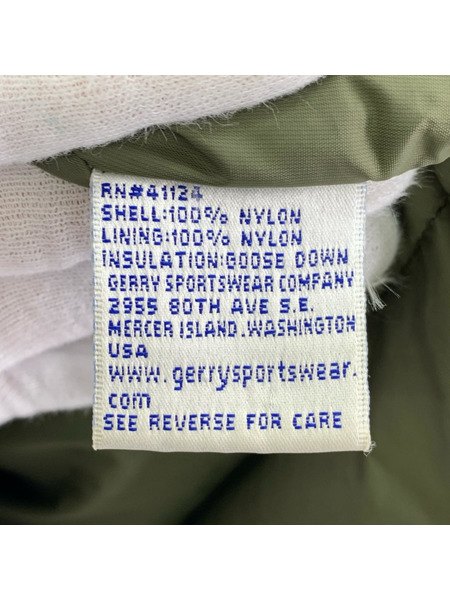 . ダウンベスト 90s GERRY ノーカラー フィックスロック ダウン[値下]