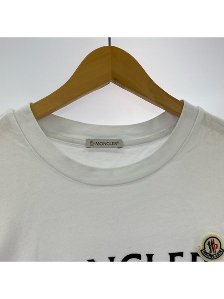 MONCLER 半袖Tシャツ・カットソー 22SS FRONT LOGO PATCH TEE