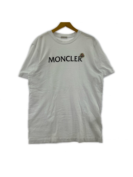 MONCLER 半袖Tシャツ・カットソー 22SS FRONT LOGO PATCH TEE