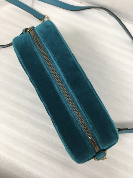 GUCCI　ショルダーバッグ GGマーモント/ベルベット/チェーンショルダーバッグ/447632