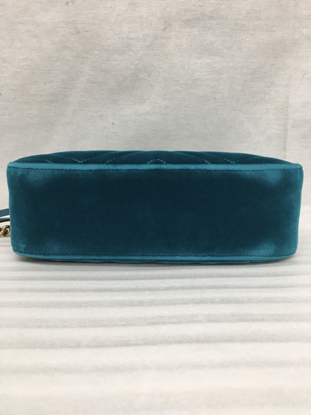 GUCCI　ショルダーバッグ GGマーモント/ベルベット/チェーンショルダーバッグ/447632