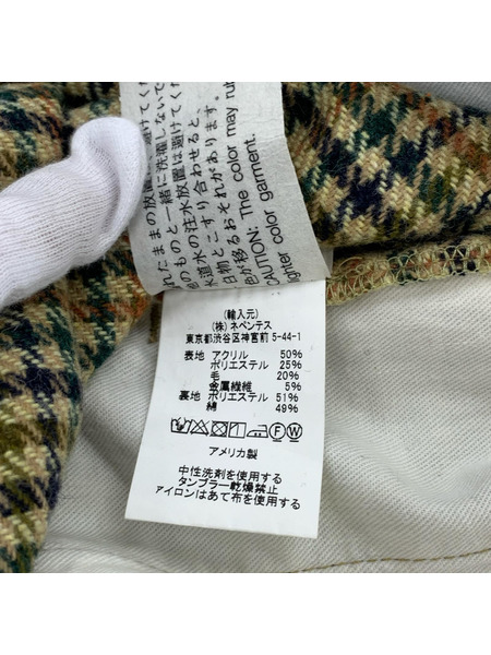 RANDT RTパンツ チェック WOOL GUNCLUB HT RT PANTS S