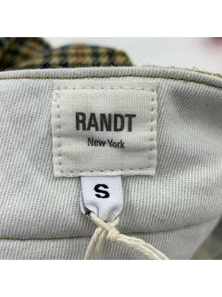 RANDT RTパンツ チェック WOOL GUNCLUB HT RT PANTS S