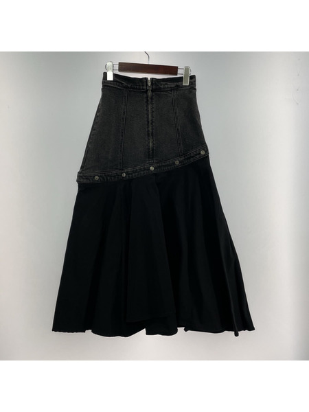 AMERI FLOWING LINE DENIM スカート[値下]