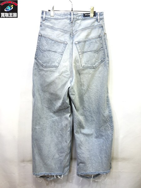 23AW DAMAGE BAGGY DENIM PANT XXS/745213TDW14