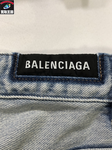 23AW DAMAGE BAGGY DENIM PANT XXS/745213TDW14