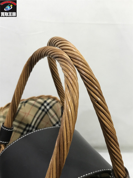 BURBERRY ハンドバッグ カゴバッグ