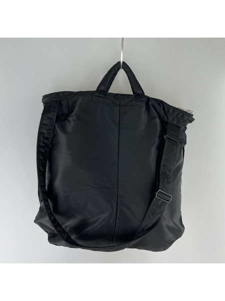 PORTER ショルダーバッグ タンカー ヘルメットバッグ 2WAY BLK