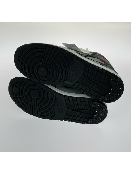NIKE スニーカー AIR JORDAN 1 MID SHADOW 554724-096 29cm