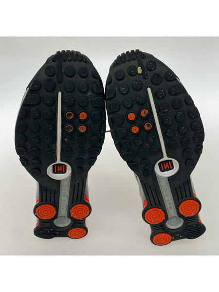 NIKE スニーカー shox r4 シルバーブラック