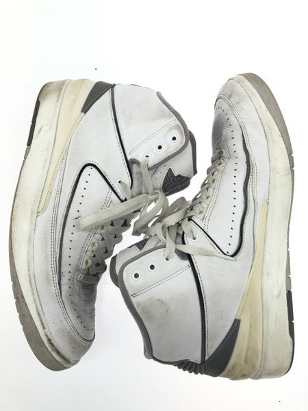 NIKE Air Jordan 2 White and Cement Grey 28.5cm DR8884-100[値下]