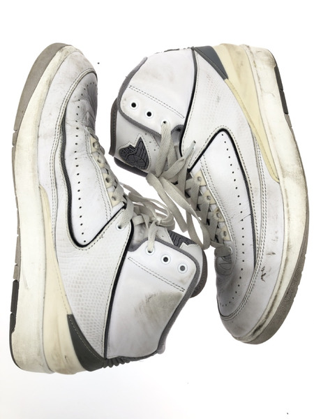 NIKE Air Jordan 2 White and Cement Grey 28.5cm DR8884-100[値下]