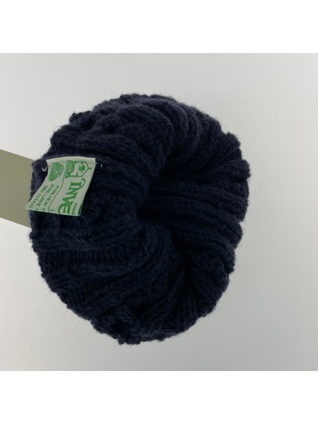 INVERALLAN ニットキャップ ARAN 紺 (One)