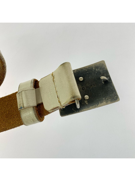 HOLLYWOOD RANCH MARKET ソノ他 メタルバックルH ベルト 白