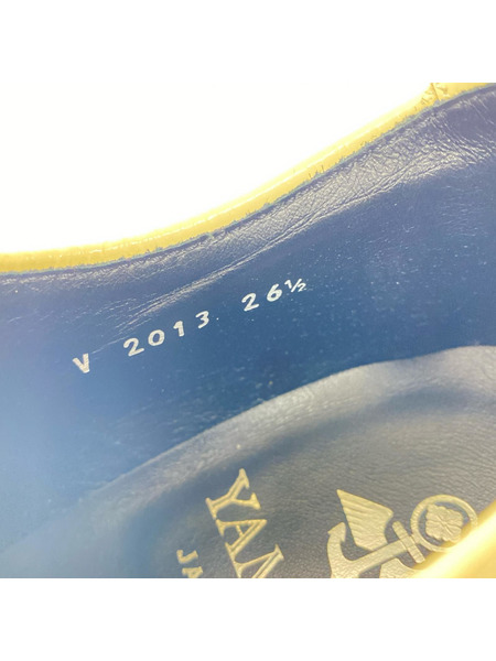 YAMANE ブーツ プレーントゥー 26.5cm WHT