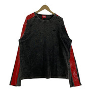 DIESEL 長袖Tシャツ・カットソー L/S ラグランスリーブ グレー