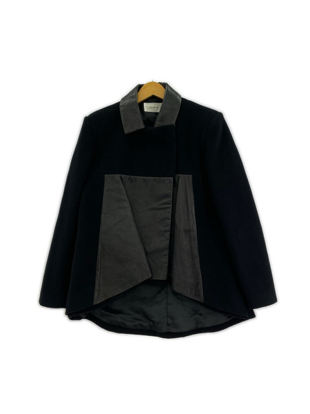 FULLNELSON ジャケット レザー 切替ジャケット ブラック