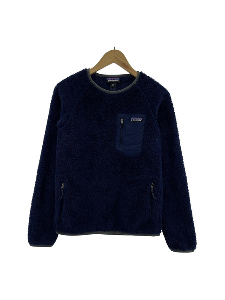 patagonia ロスガトスkルーネックフリースジャケット(XXS)ネイビー[値下]