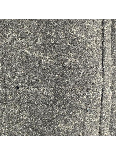 agnes b. 長袖ワンピース ウールタートルネックワンピース フリンジ グレー