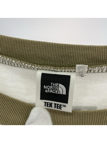 THE NORTH FACE 長袖Tシャツ・カットソー 袖迷彩(XL)