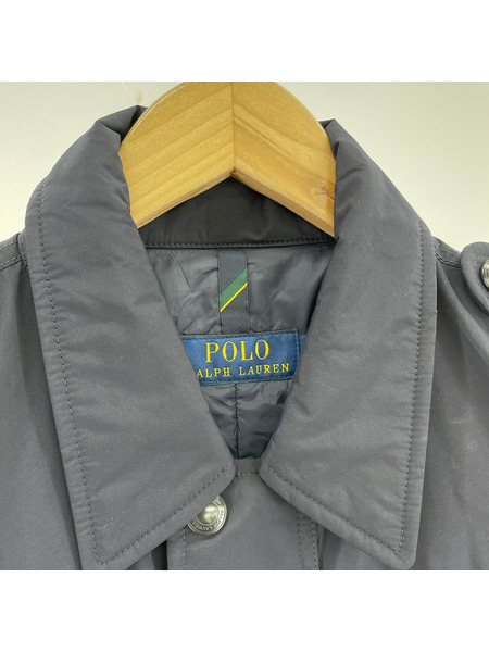 POLO RALPH LAUREN ダウンジャケット ナイロン ネイビー